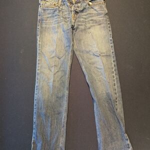 Hollister Men's Light Blue Straight Jeans